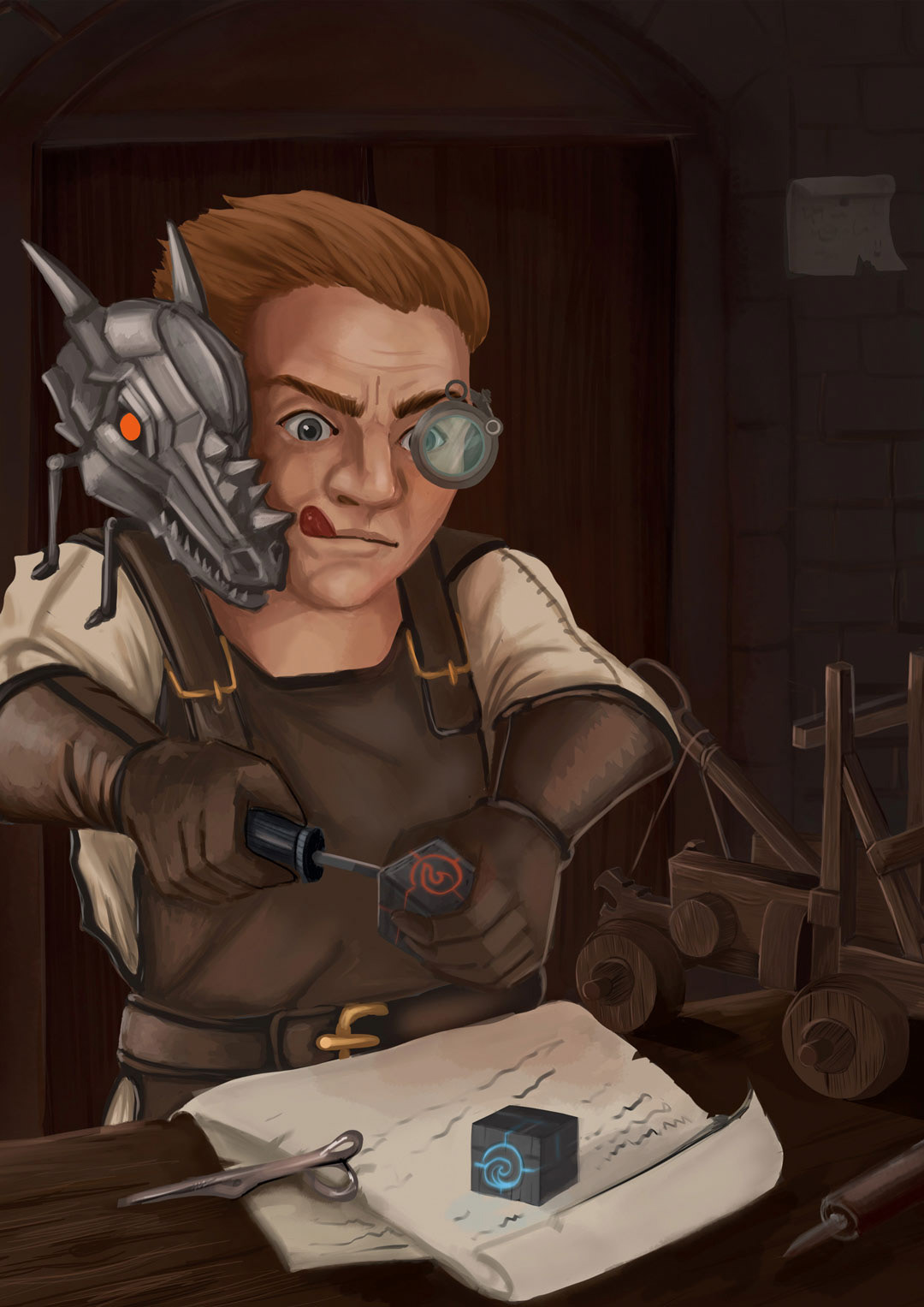 Gnome Artificer - DnD- Privat Auftrag