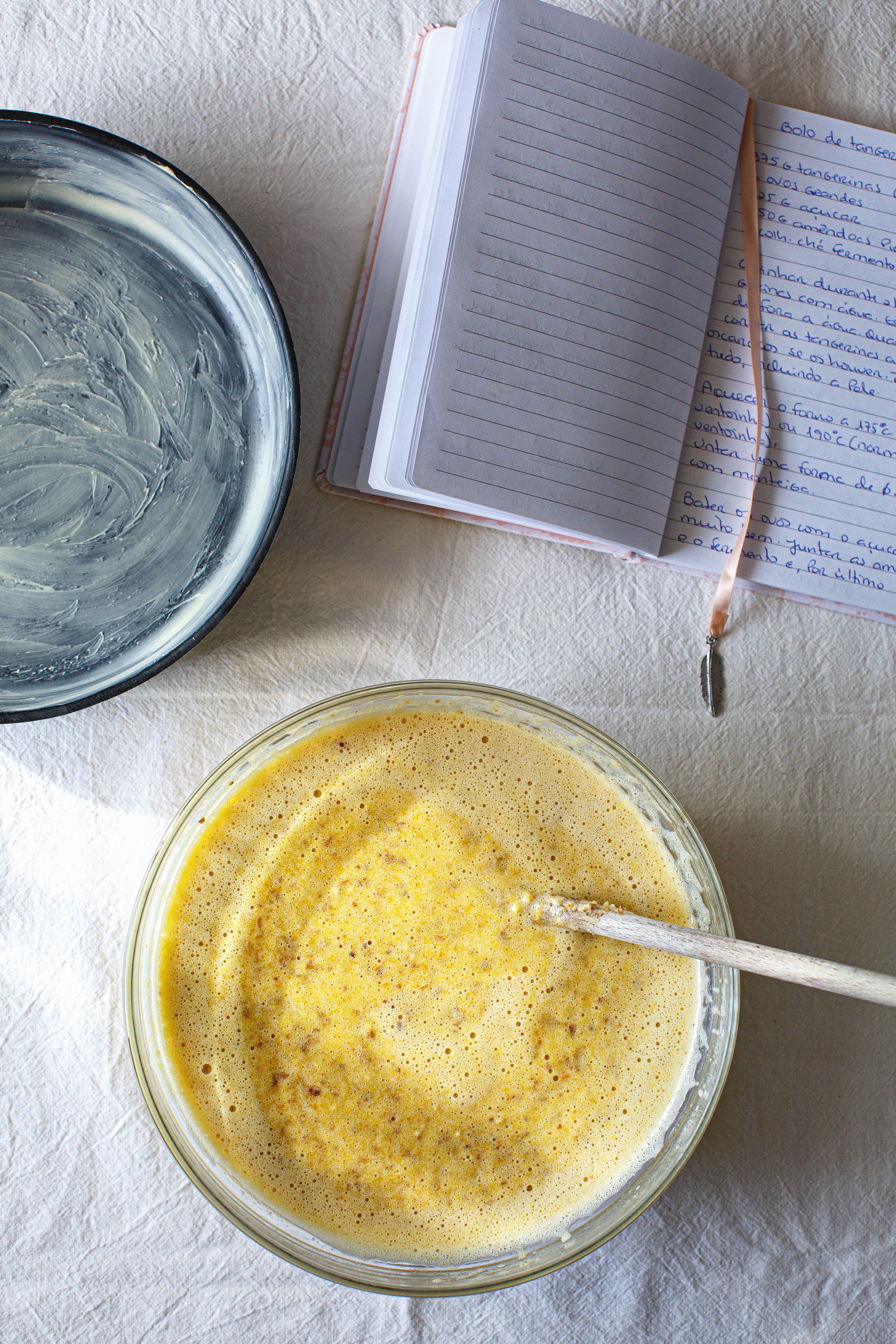 Receita bolo tangerina