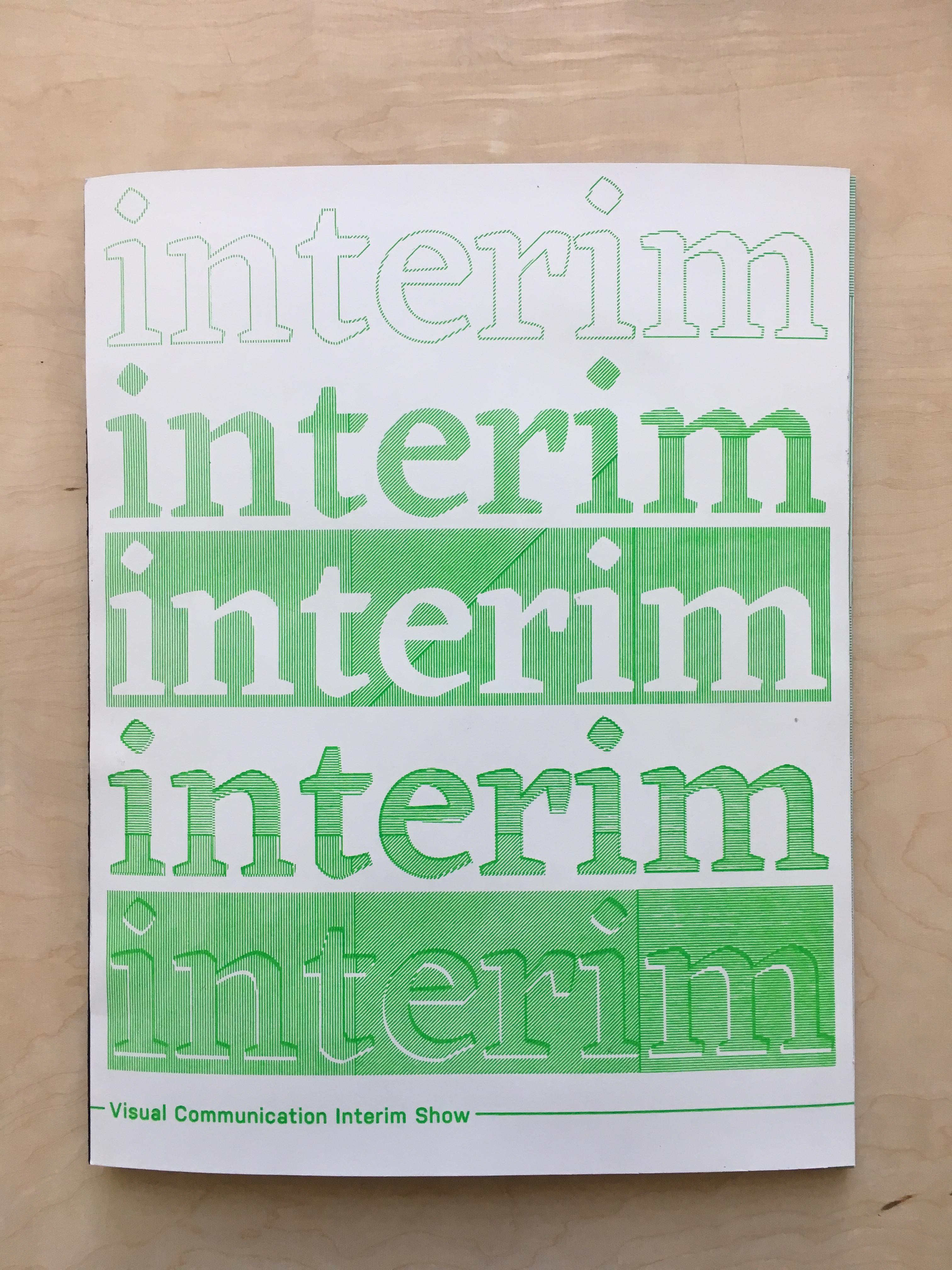 Interim Show Catologue