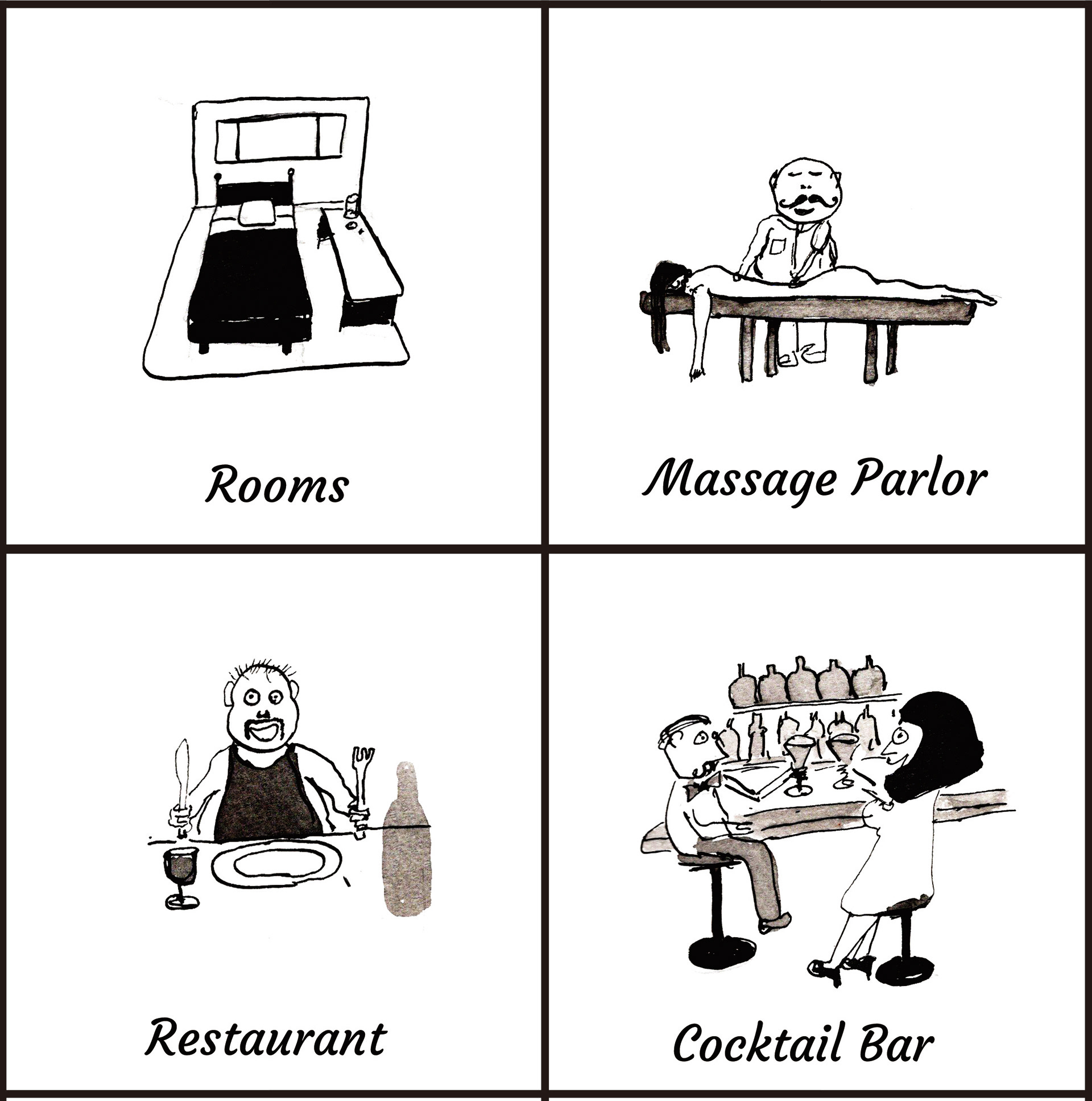 Hotel signage