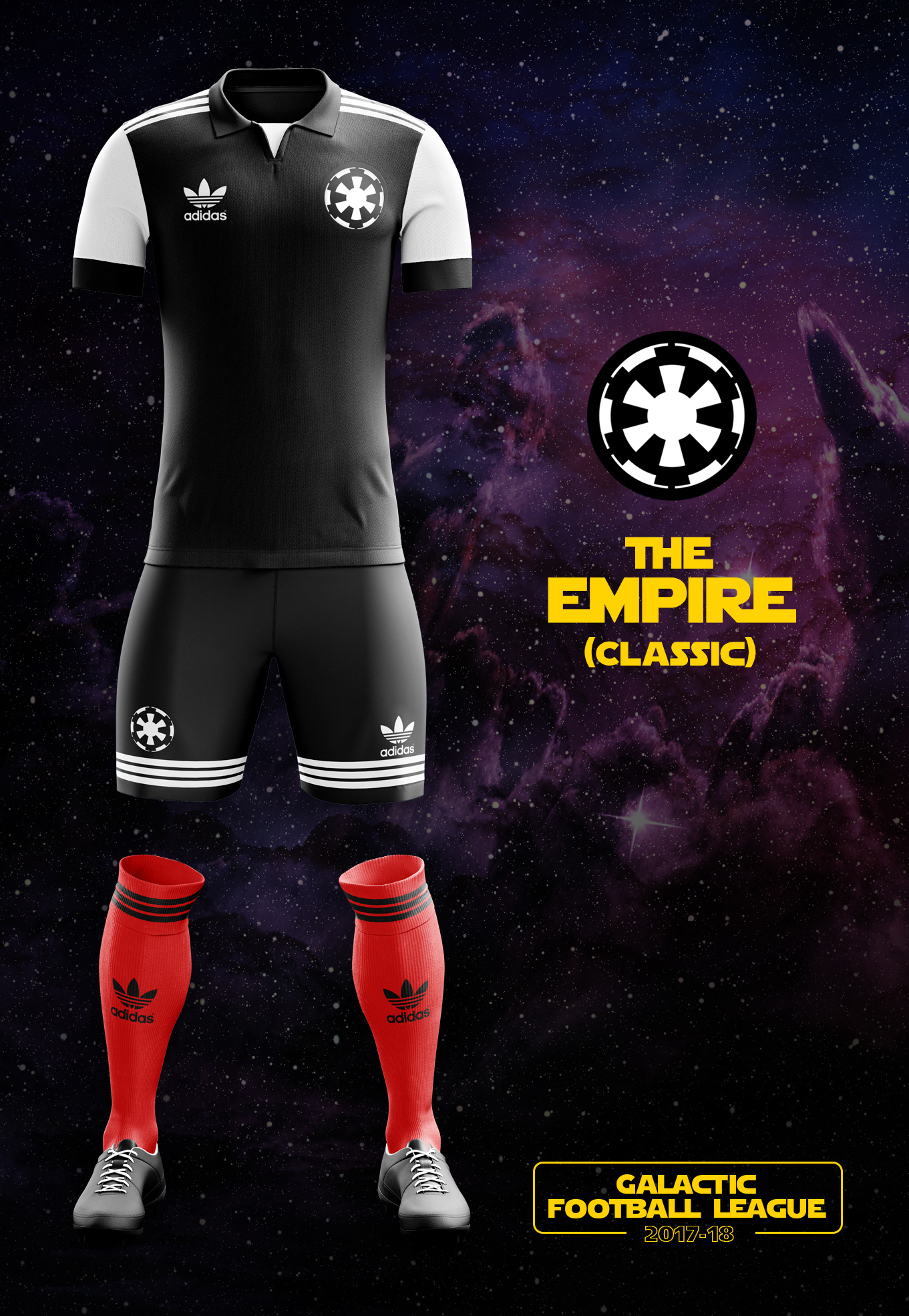 These Star Wars themed football kits are spectacular