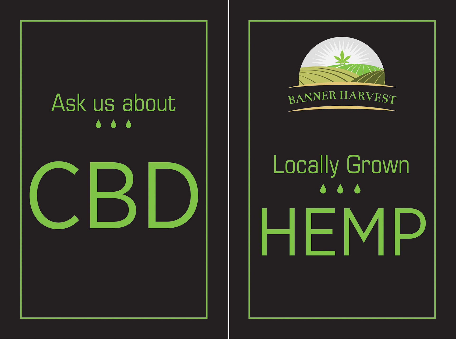 301051 - 4 Banner Harves - Pop Counter