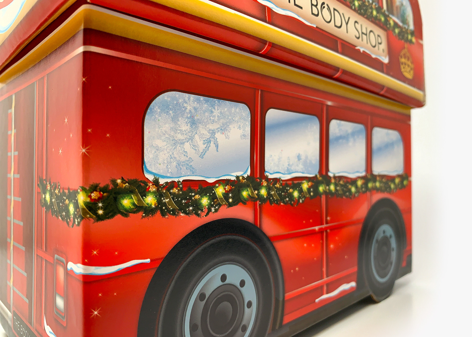 The Body Shop London Bus Set Box