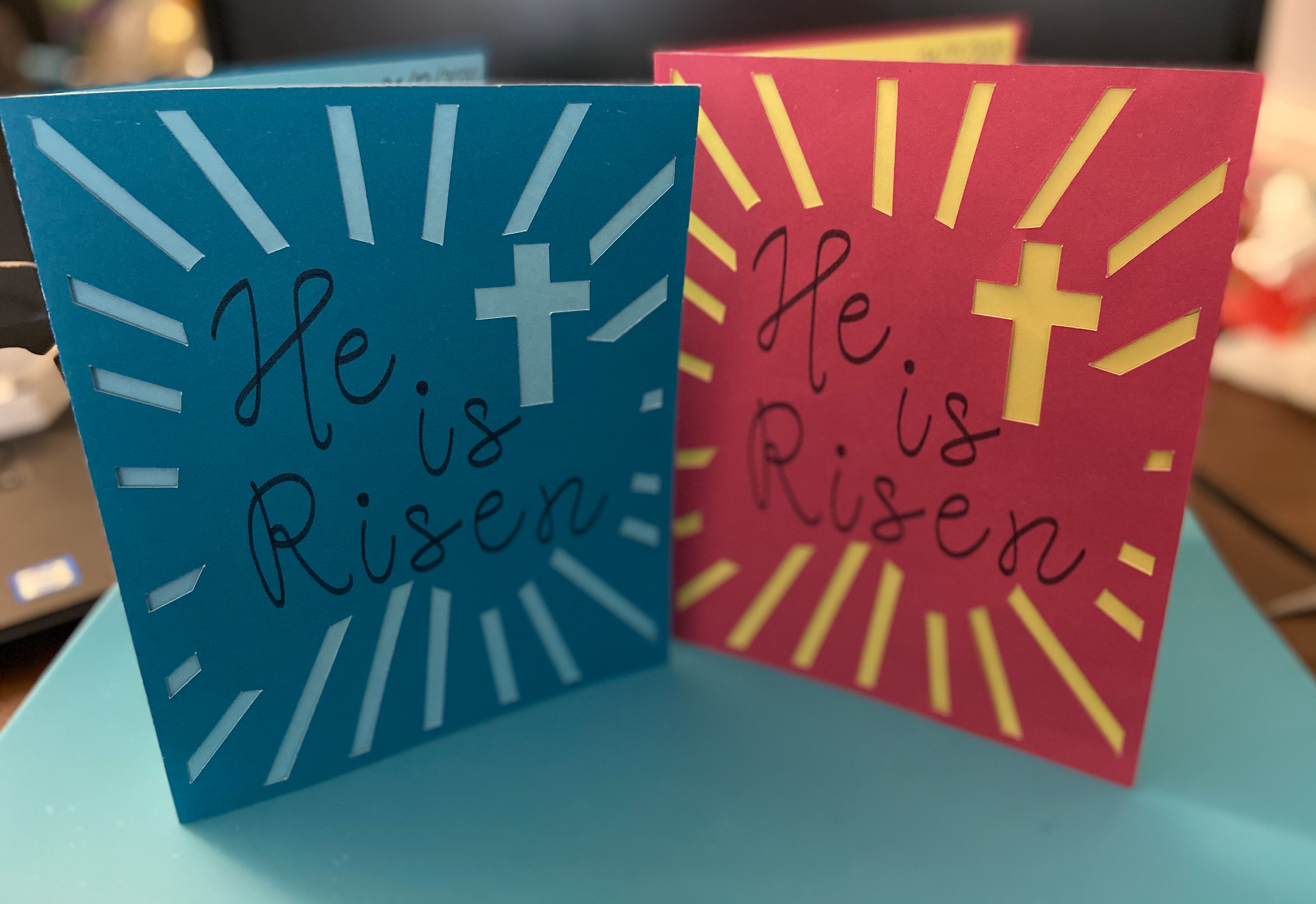 He is Risen Easter Card