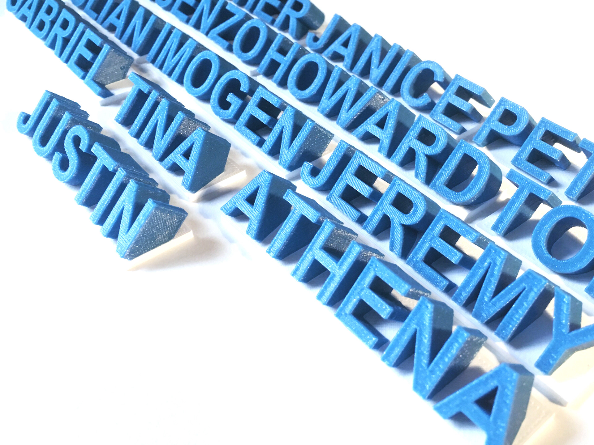 Wedding dinner name plates