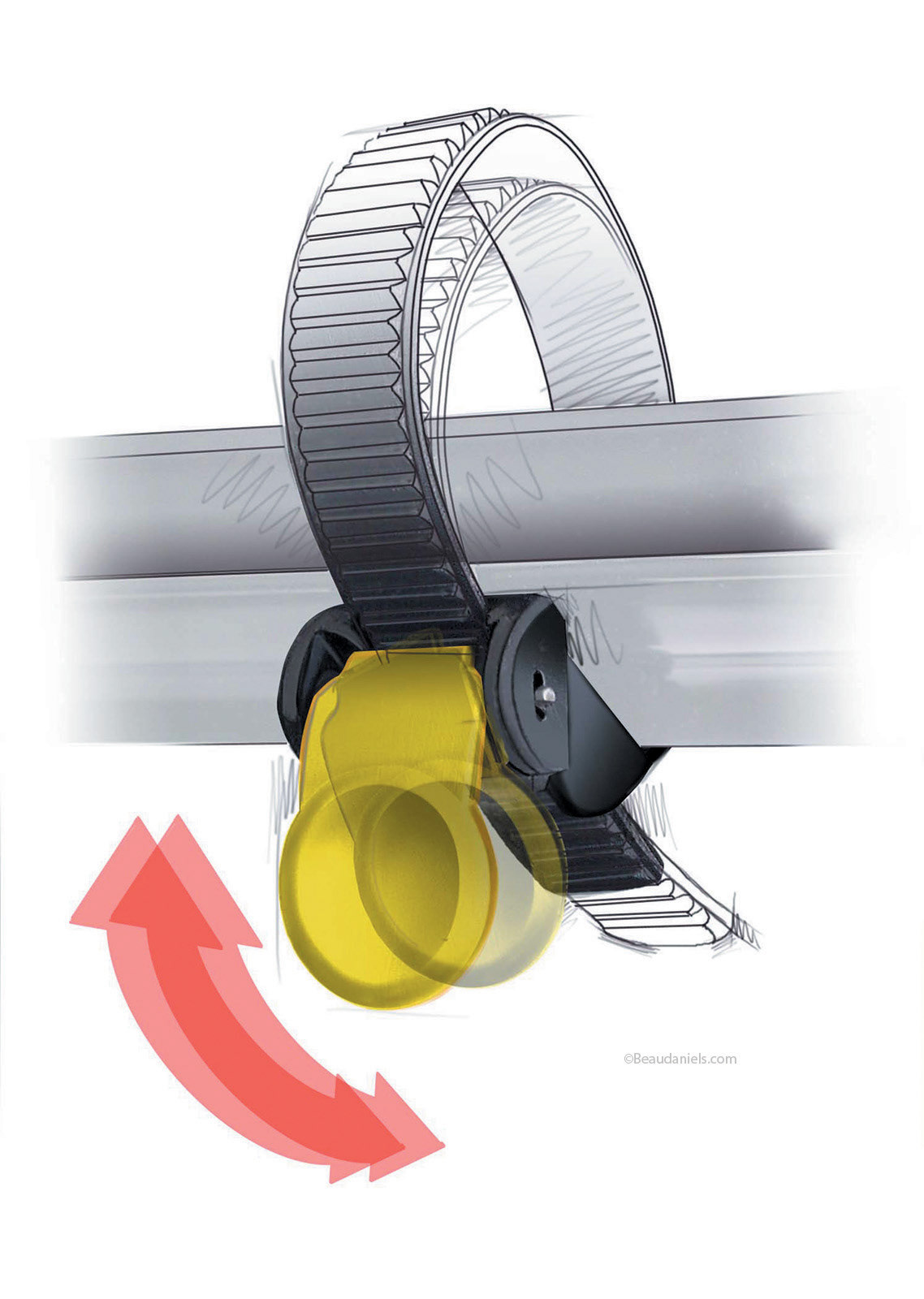 Yakima, "Yak ratchet strap".