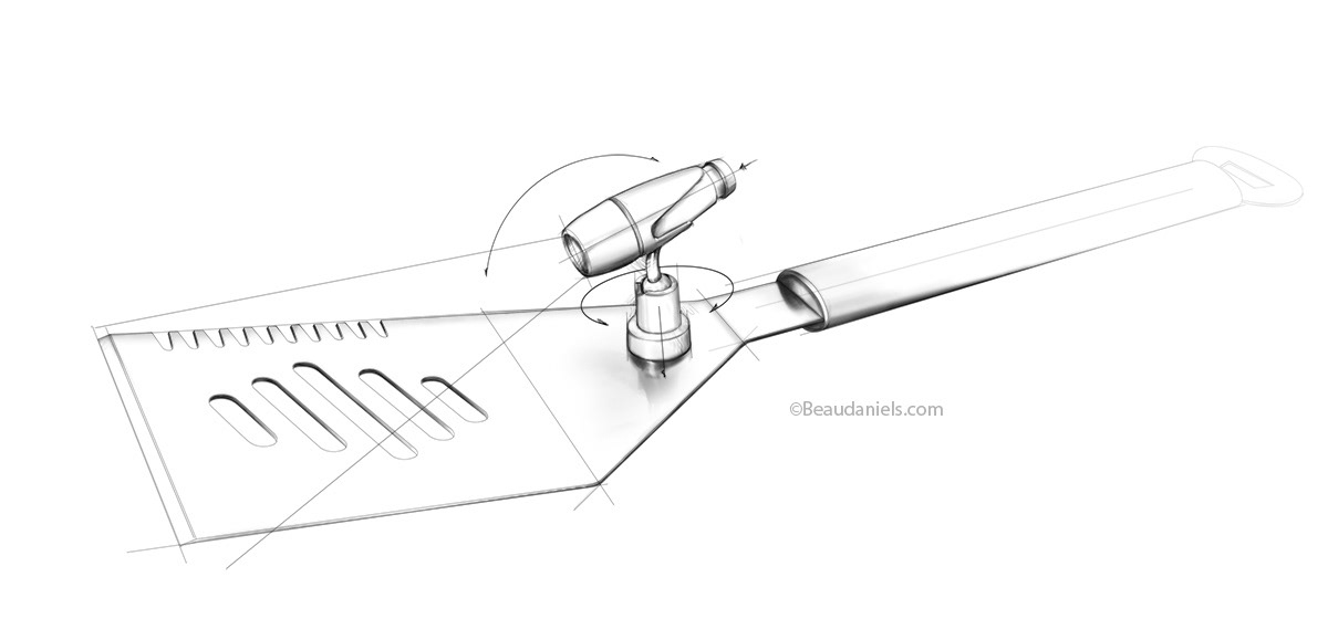  Restoration Hardware, Barbecue light.