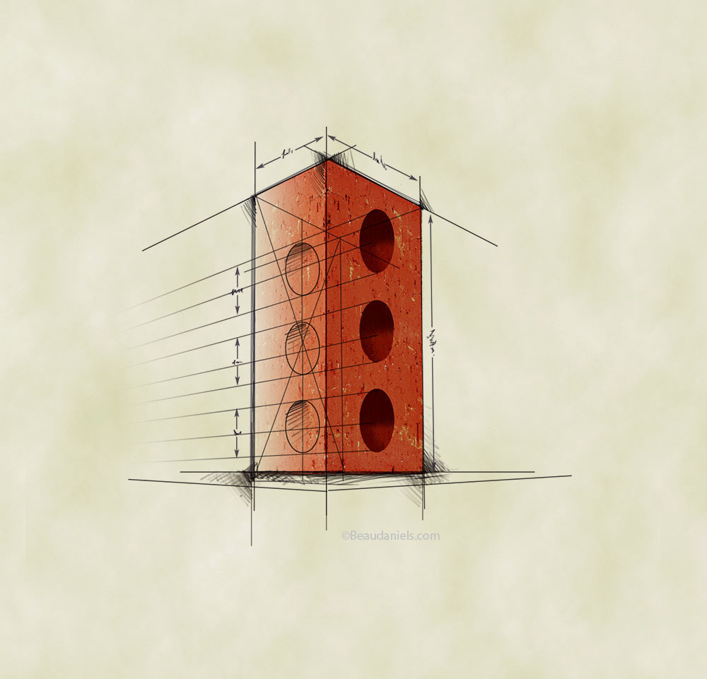 It was all about the brick work.