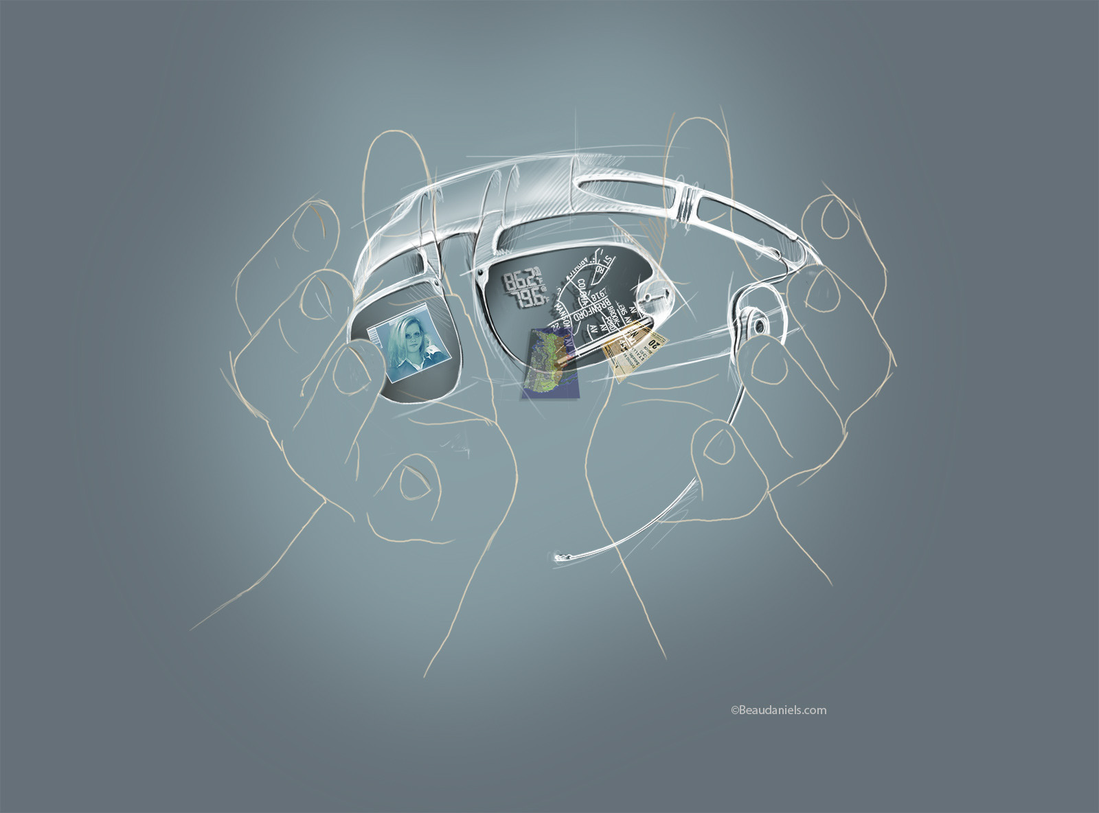 Concept illustrations for Motorola,