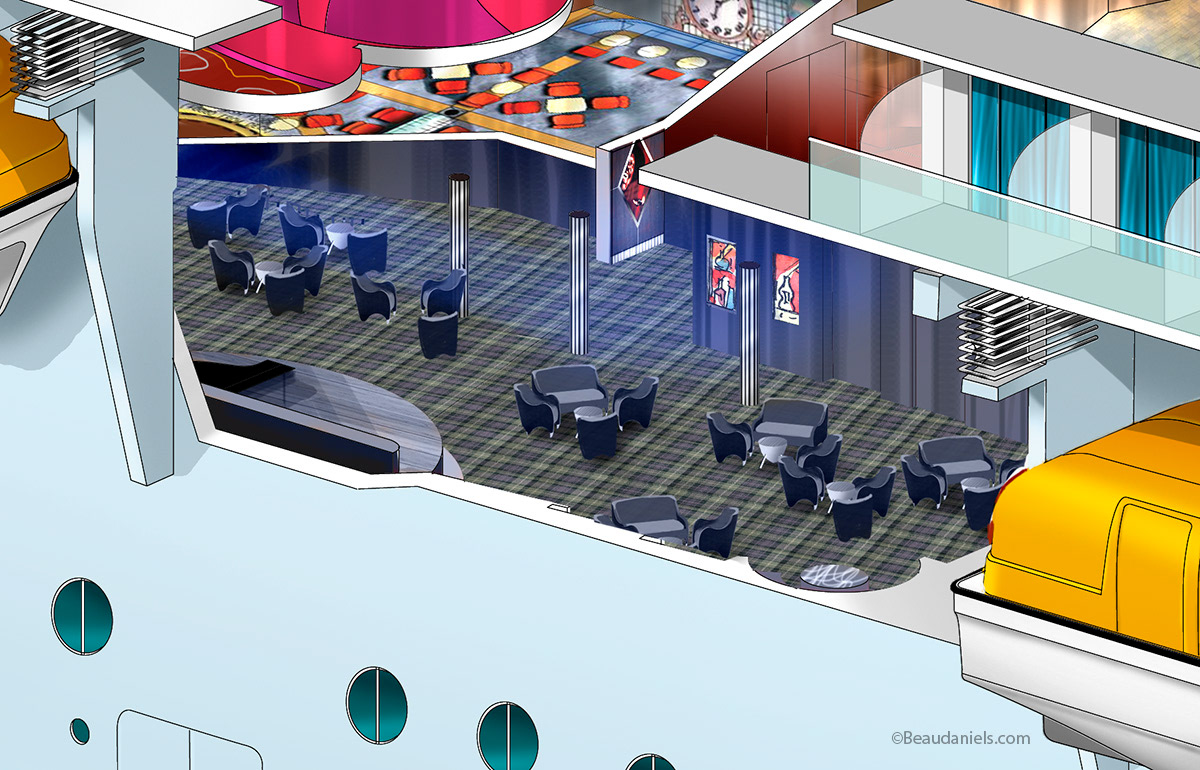 The Attic, Comedy Club. Harmony of the Seas.