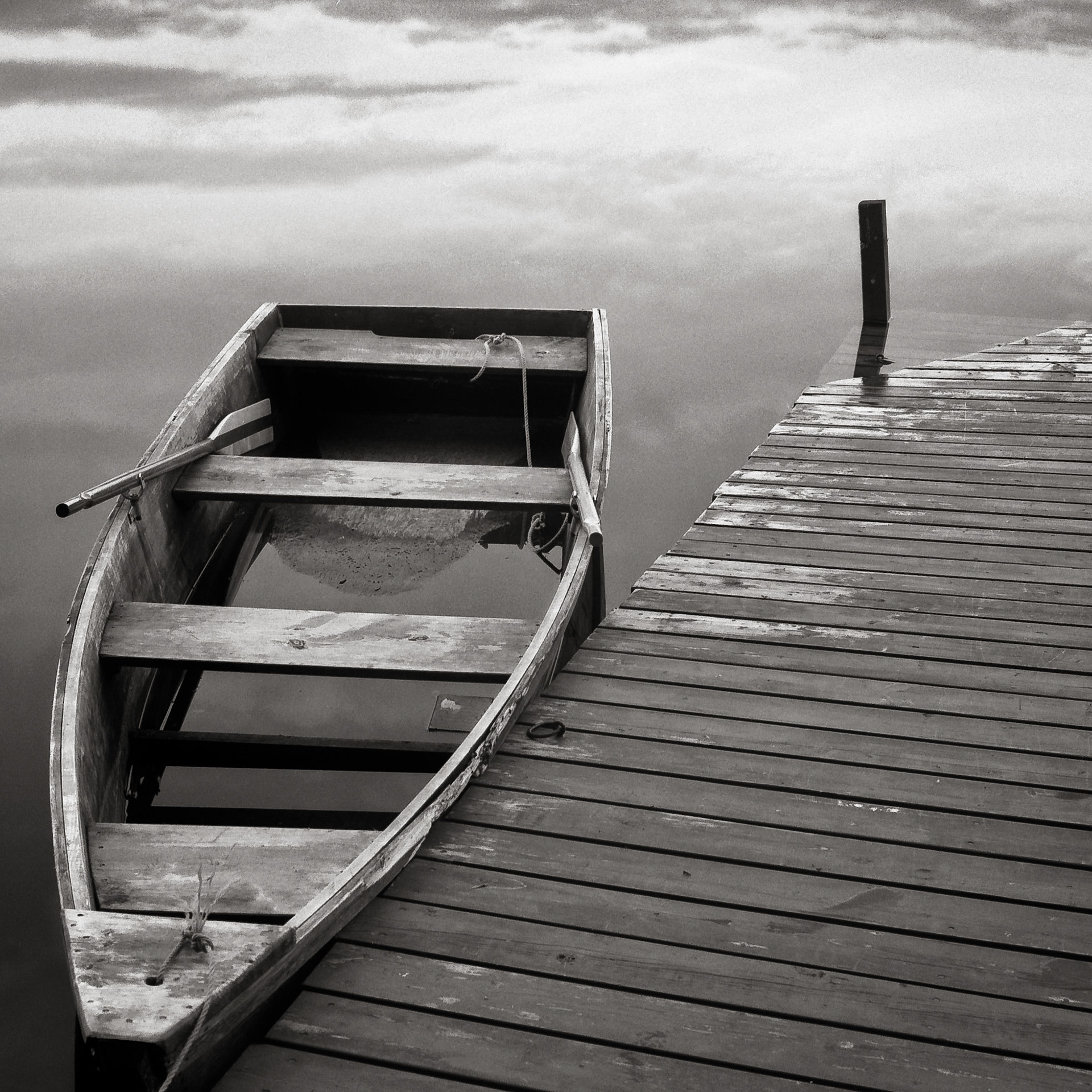 Boat and dock, Buckskin Lake