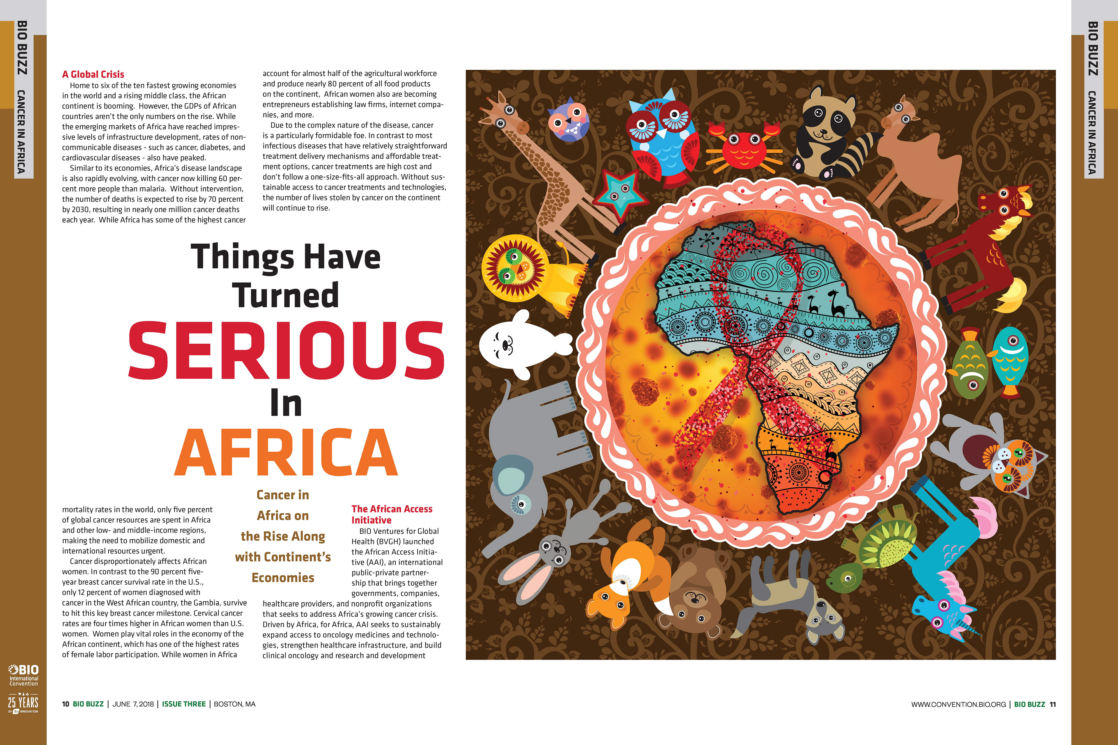 Spreads BIO Serious in Africa