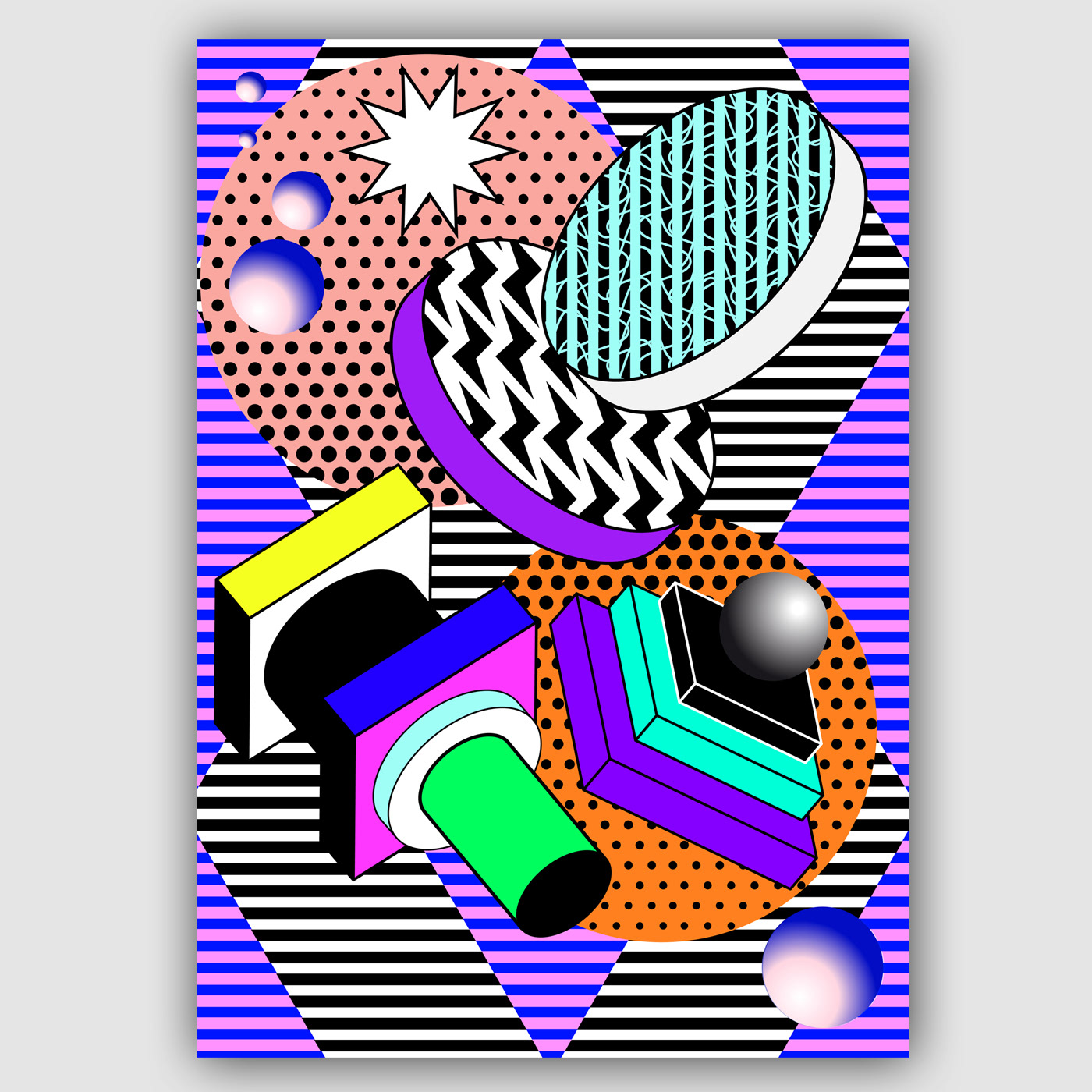 Creations of graphic designers