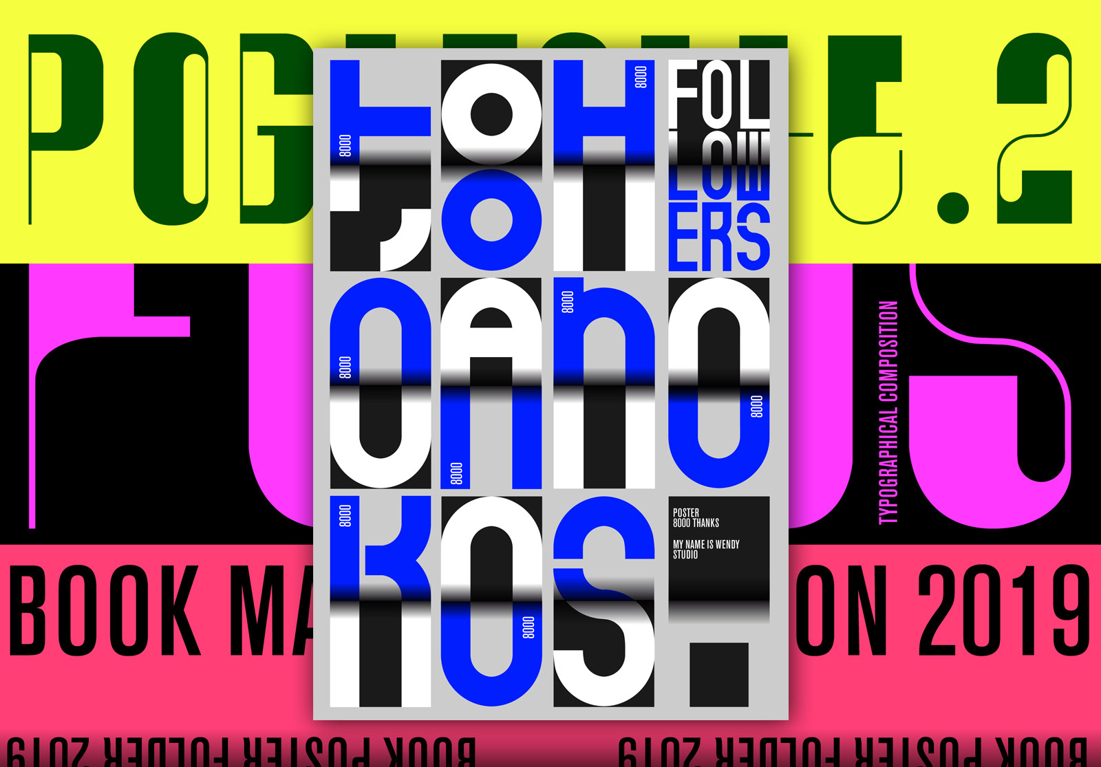 Graphical composition, layout and type design