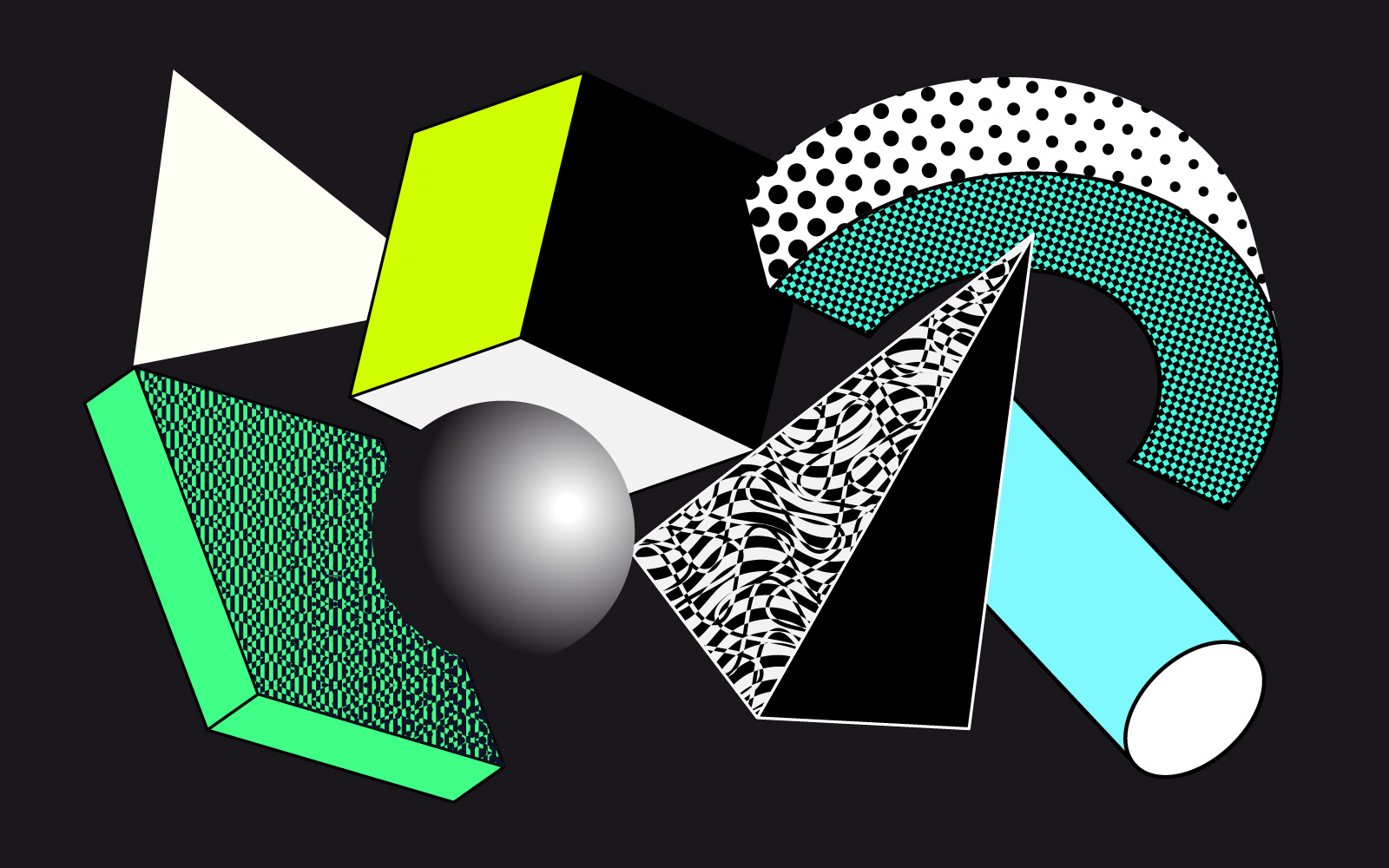 Graphic compositions and illustrations for the cultural world