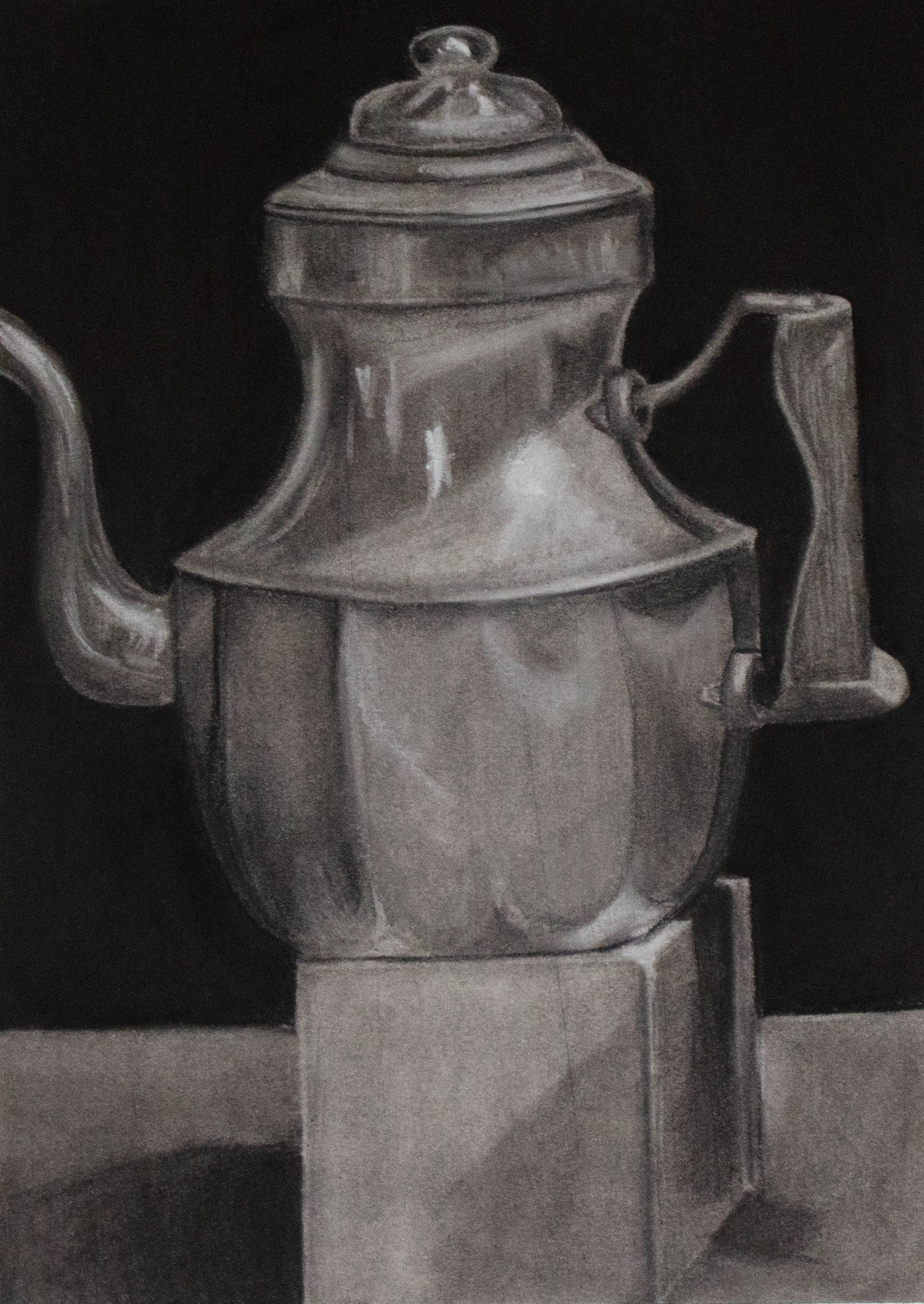 still life - Drawing I / freshman year Fall 2019