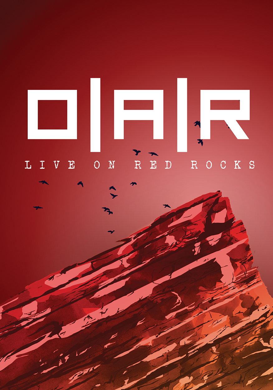 Jaiman Yun OAR Live on Red Rocks CD/DVD Design