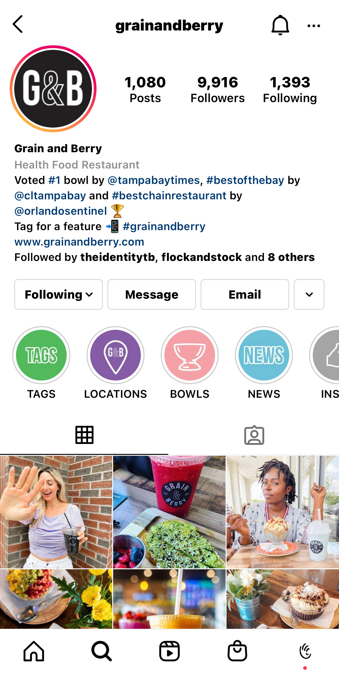 Instagram: Grid After