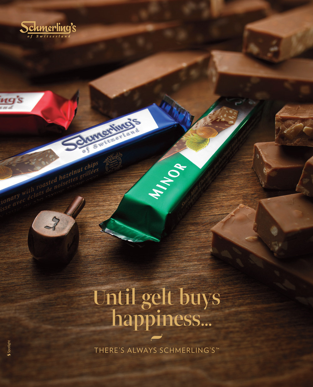 Spotlight Design . Schmerling's Chocolate Ad Campaigns