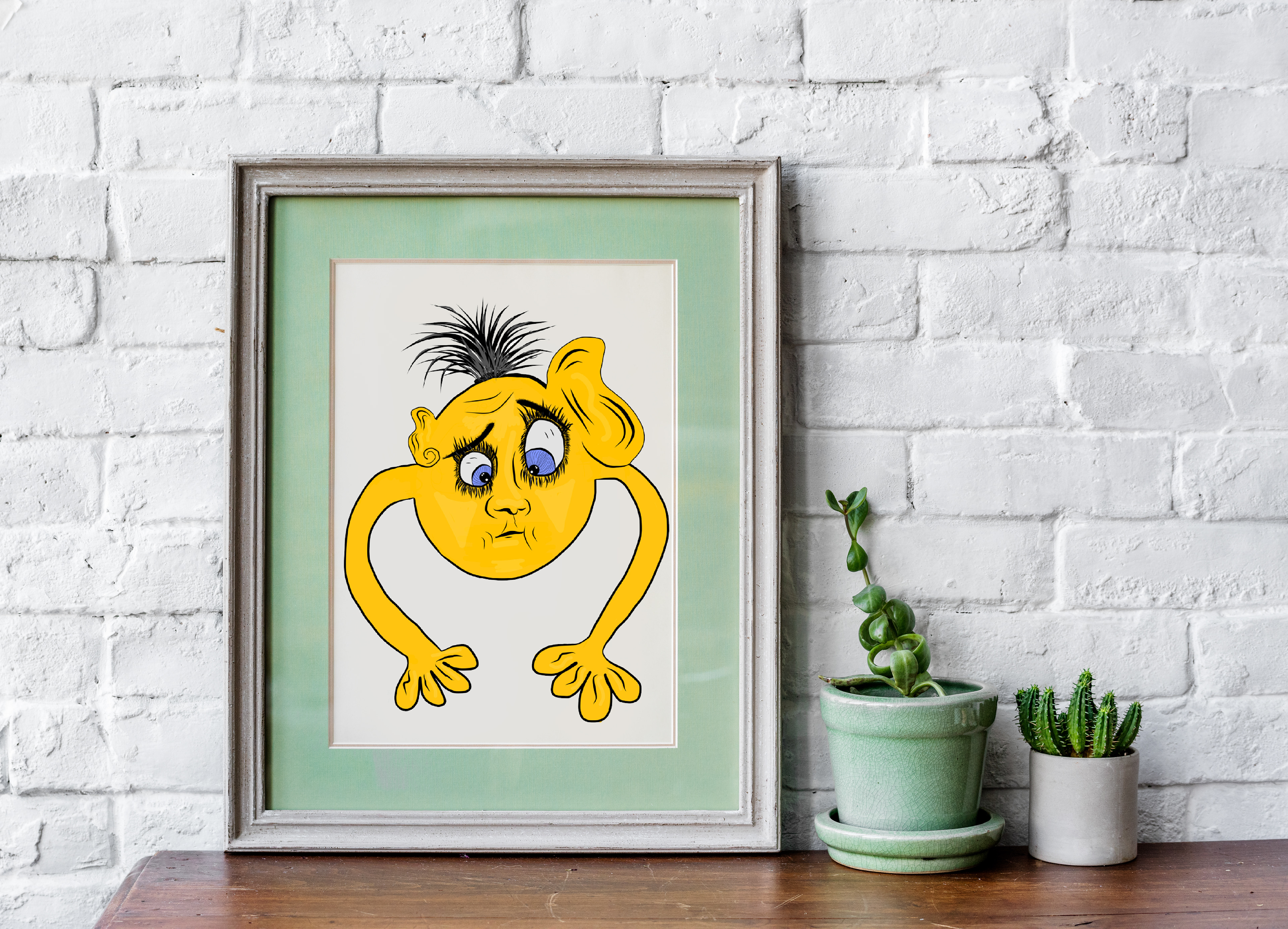 Illustration of character design