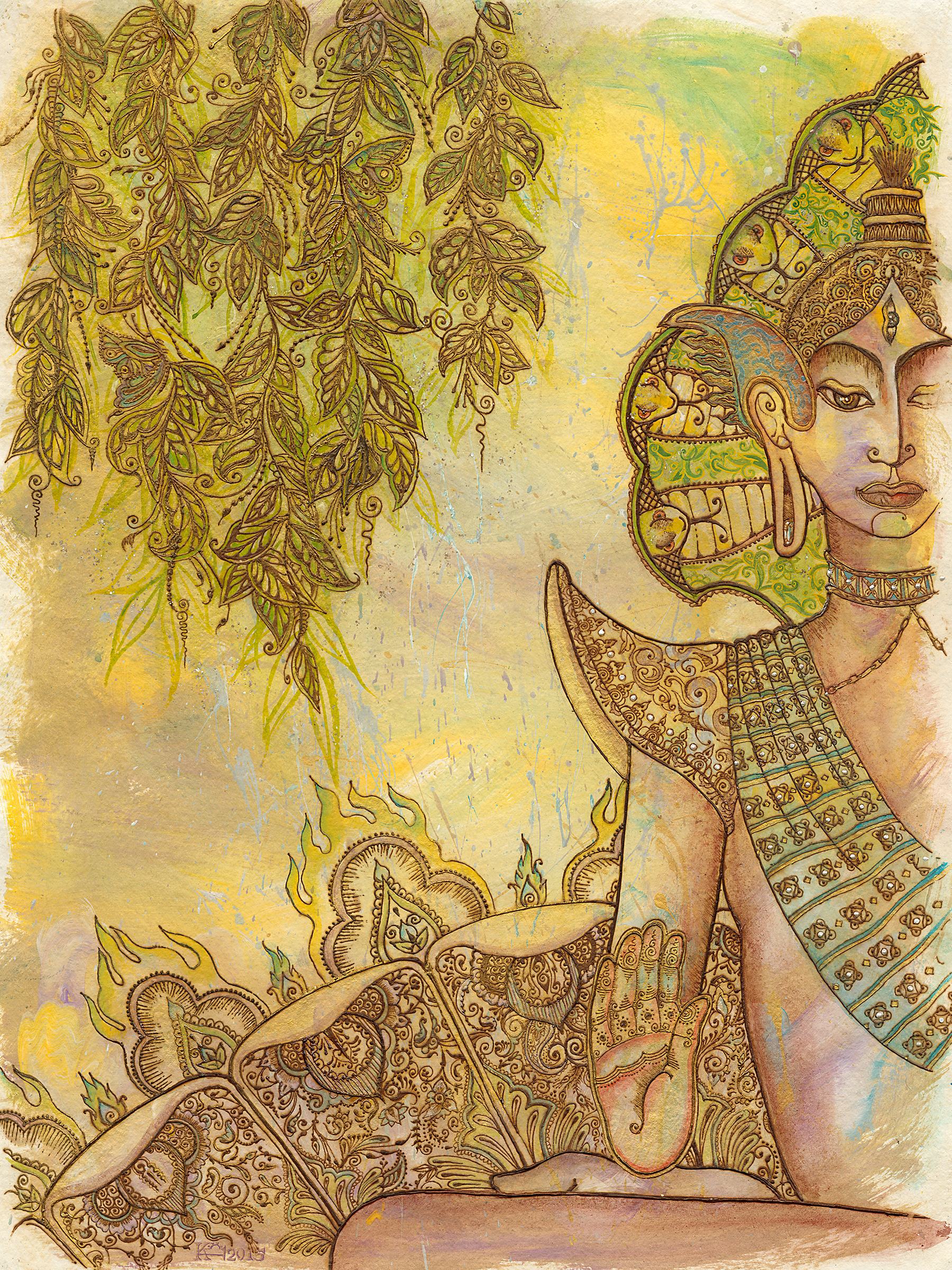 Yellow Buddha
