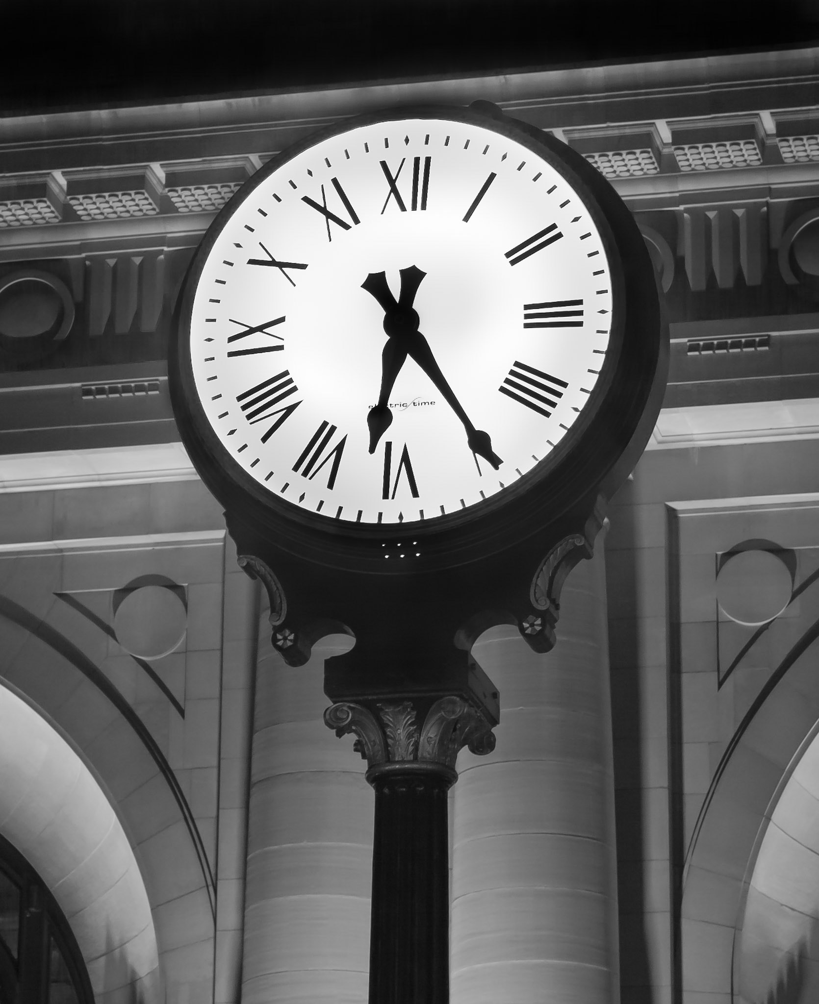Clock at Union Station