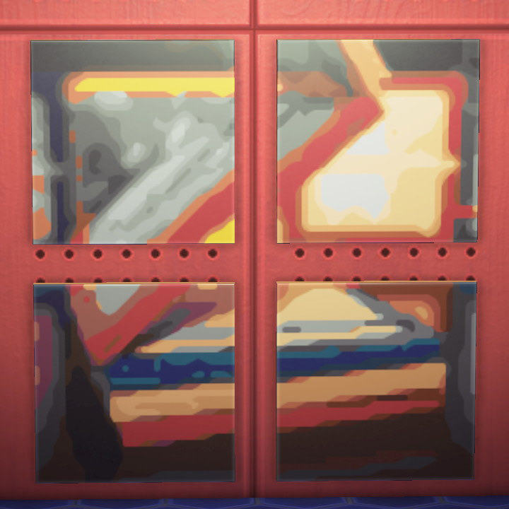 "Primary" Detail 2: Rising, Animal Crossing: New Horizons, 32 x 32px per Square