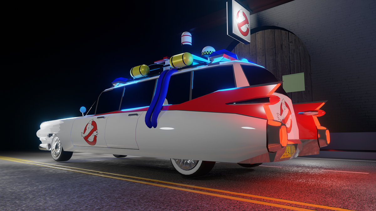 Eric Raines - 3D Model Ghostbusters Ecto-1