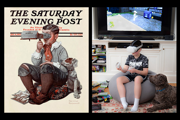 Boy with VR