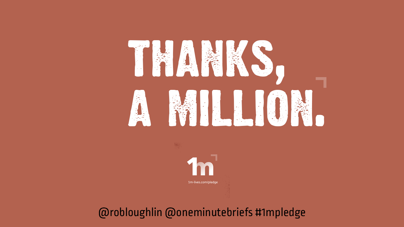 #1MPLEDGE