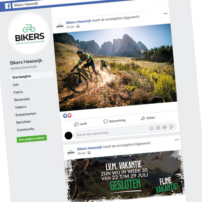Bikers Facebook