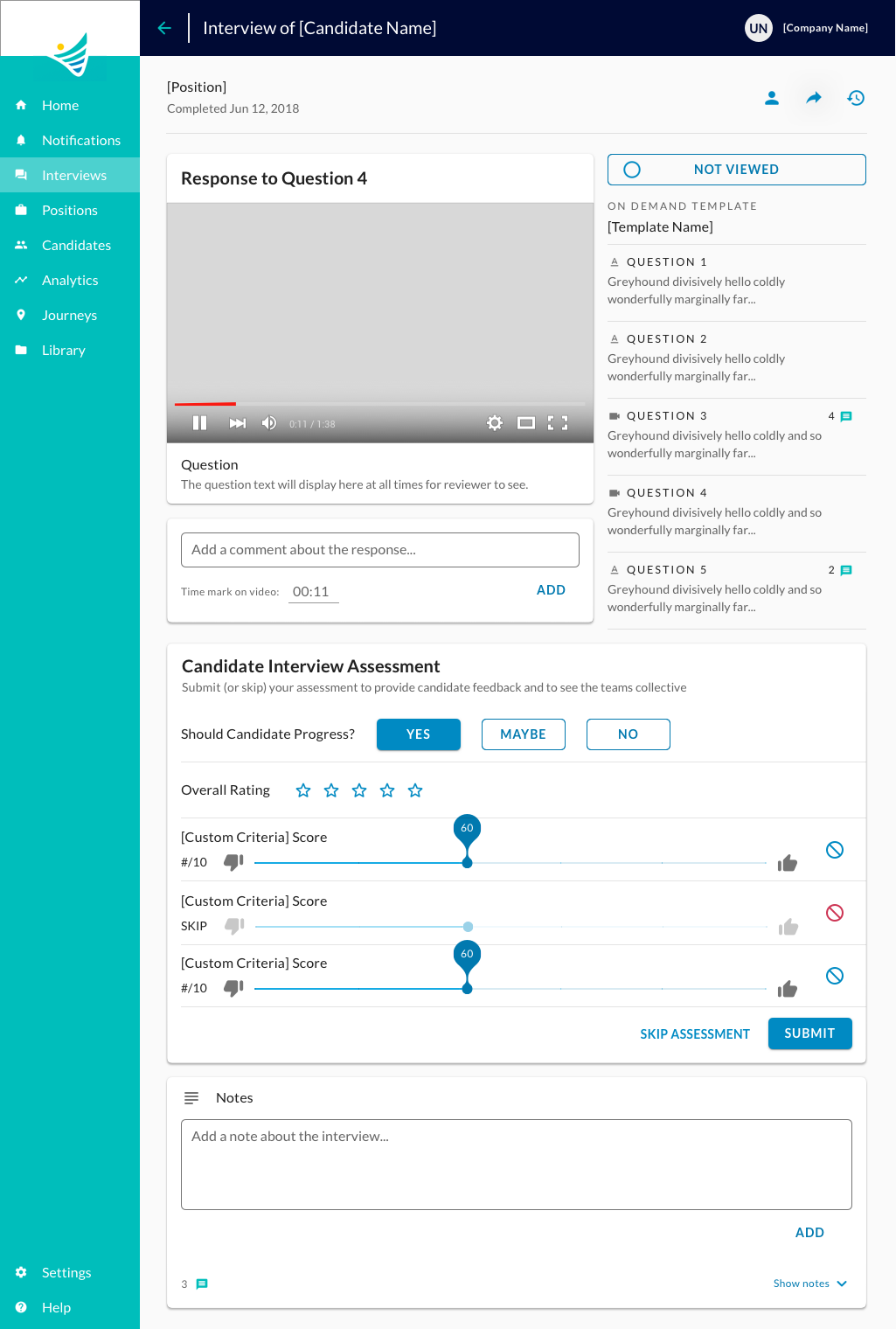 On-Demand Interview Review