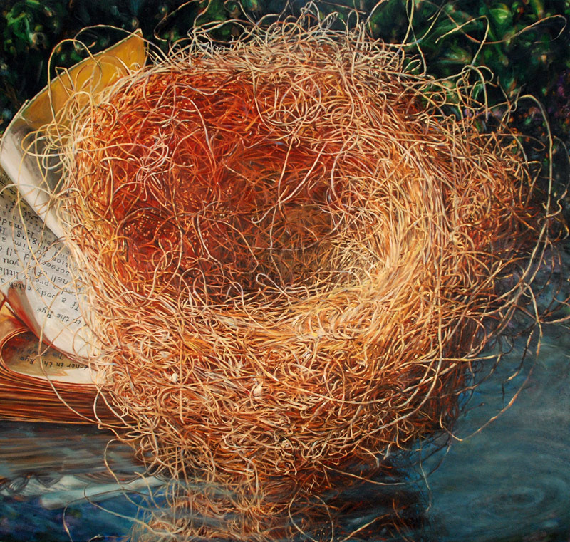 Catcher, oil on canvas, 68in x 72in, 2011