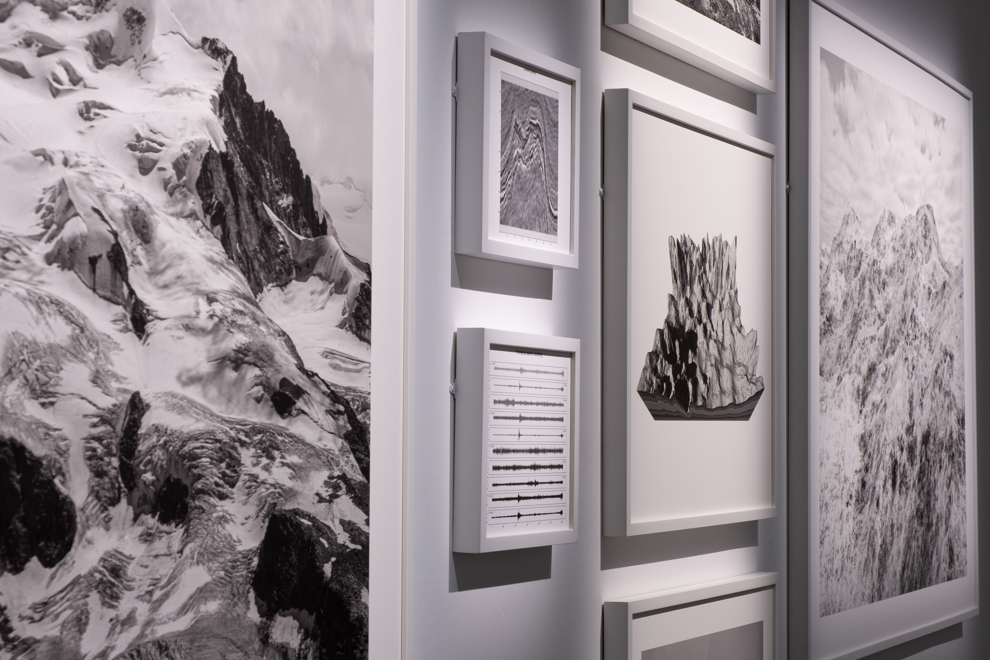 Exhibition "Au-delà du réel ?" with french artist David Munoz , Centquatre Paris, France, October 2021