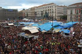 Sol Square Occupation, Madrid