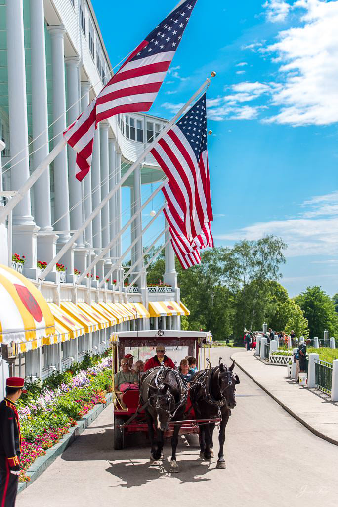 Carriage rides with The Grand Hotel, Mackinac Island