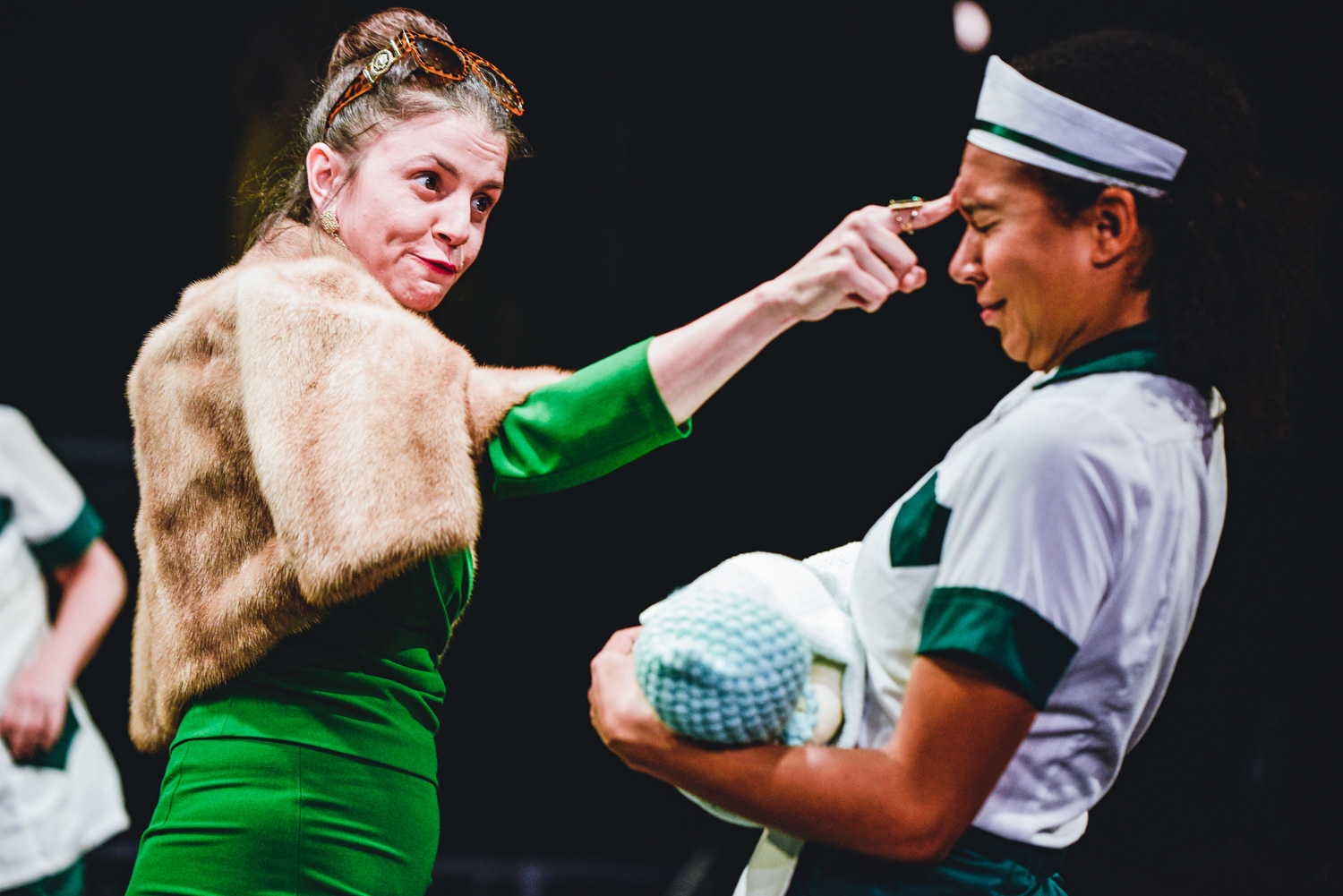Theatre Genedlaethol Cymru's production of 'Y Cylch Sialc' (Caucasian Chalk Circle) Directed by Sarah Bickerton