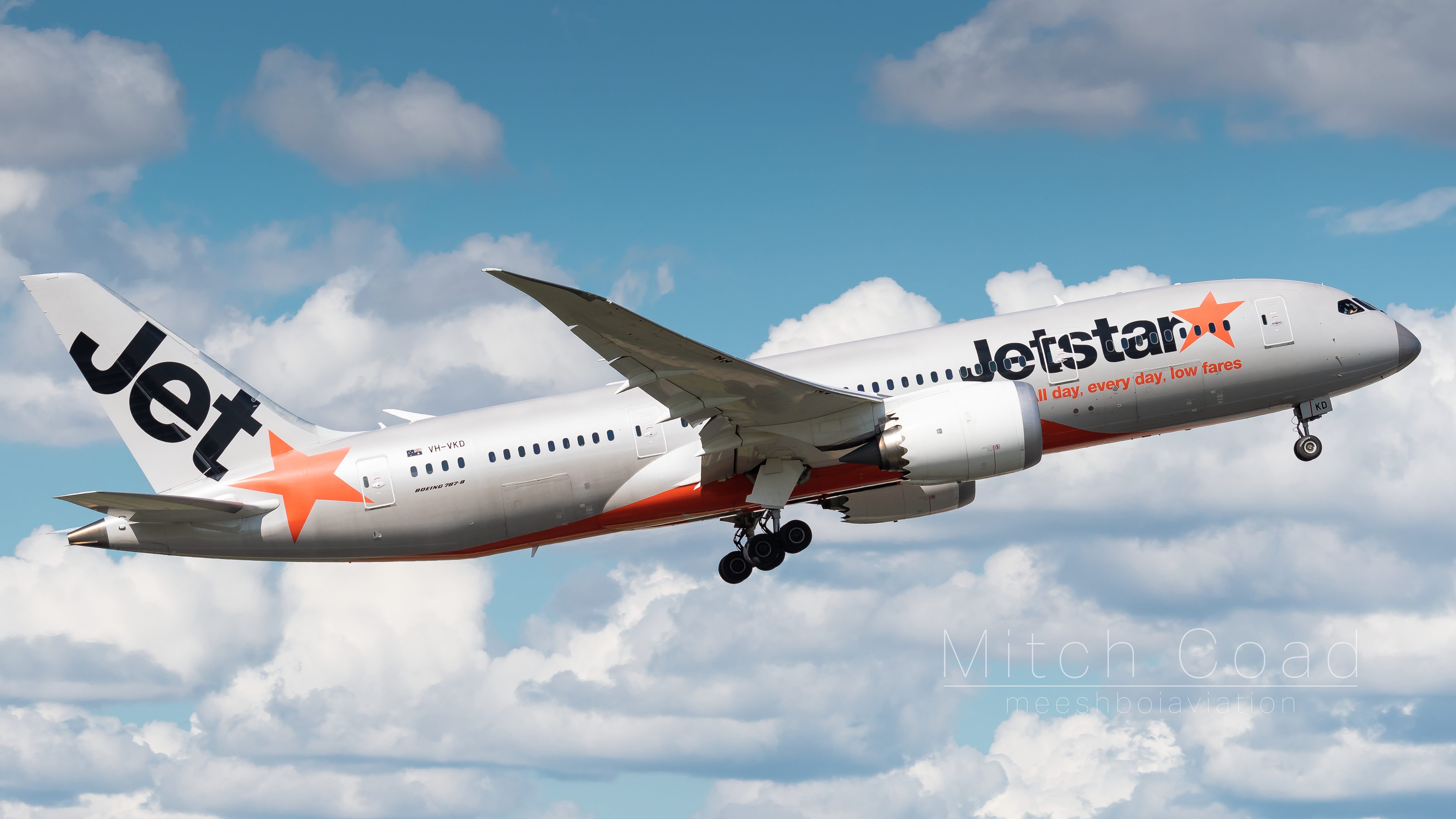 Jetstar Australia - Boeing 787-8 - VH-VKD (12/10/2019)