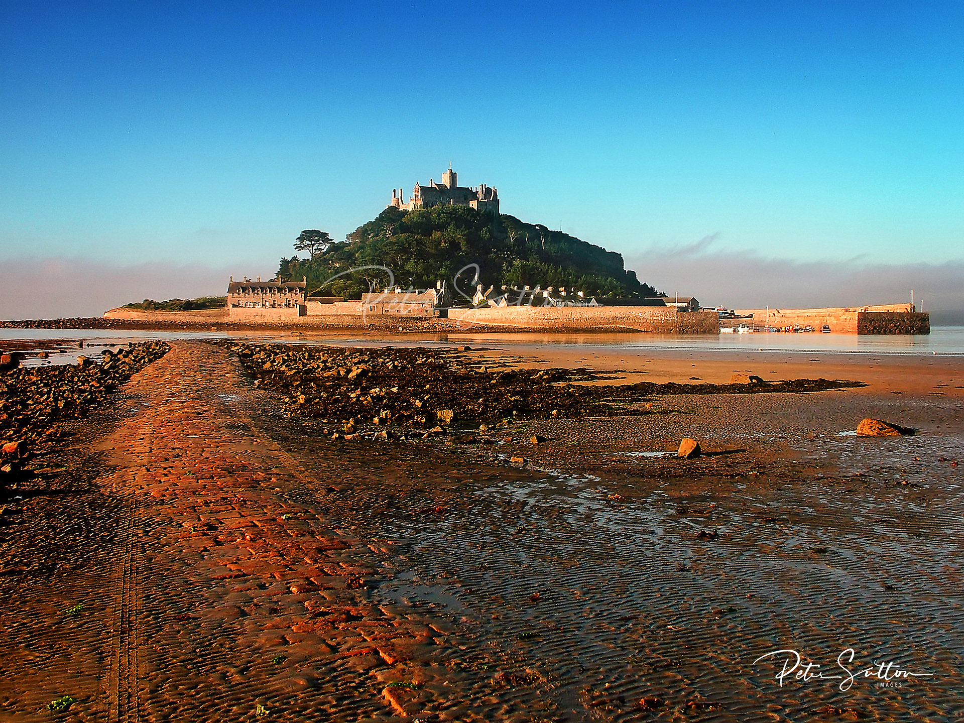 St Michael's Mount And Causeway