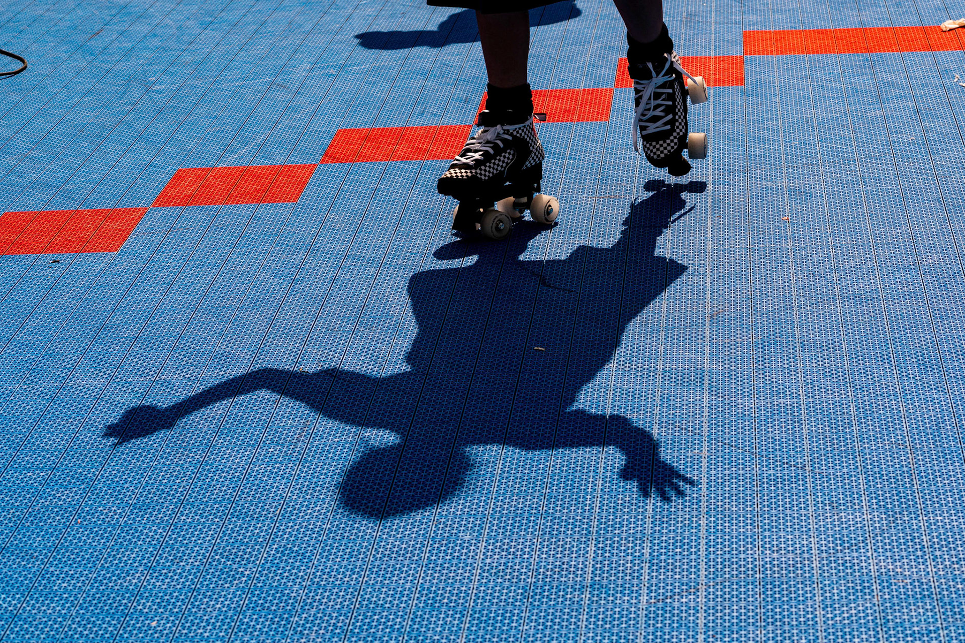 Leora’s Bat Mitzvah roller skating party on Sunday, June 6, 2021.