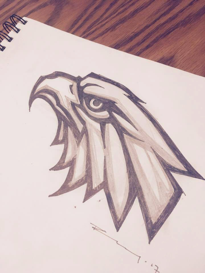 bernardo ramonfaur portfolio eagle logo