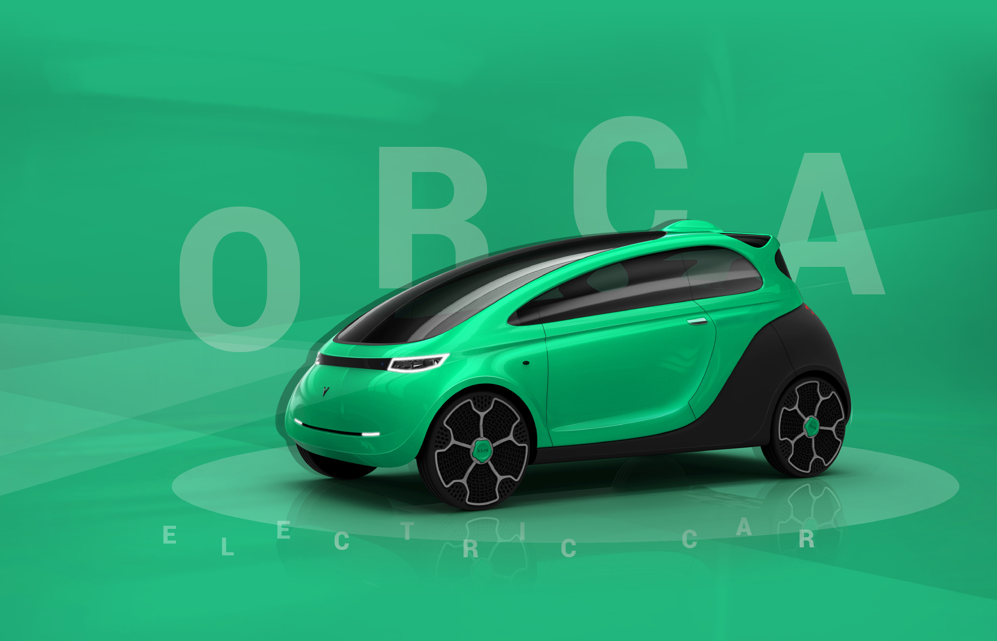 Jan Vítek Orca design of urban electric car