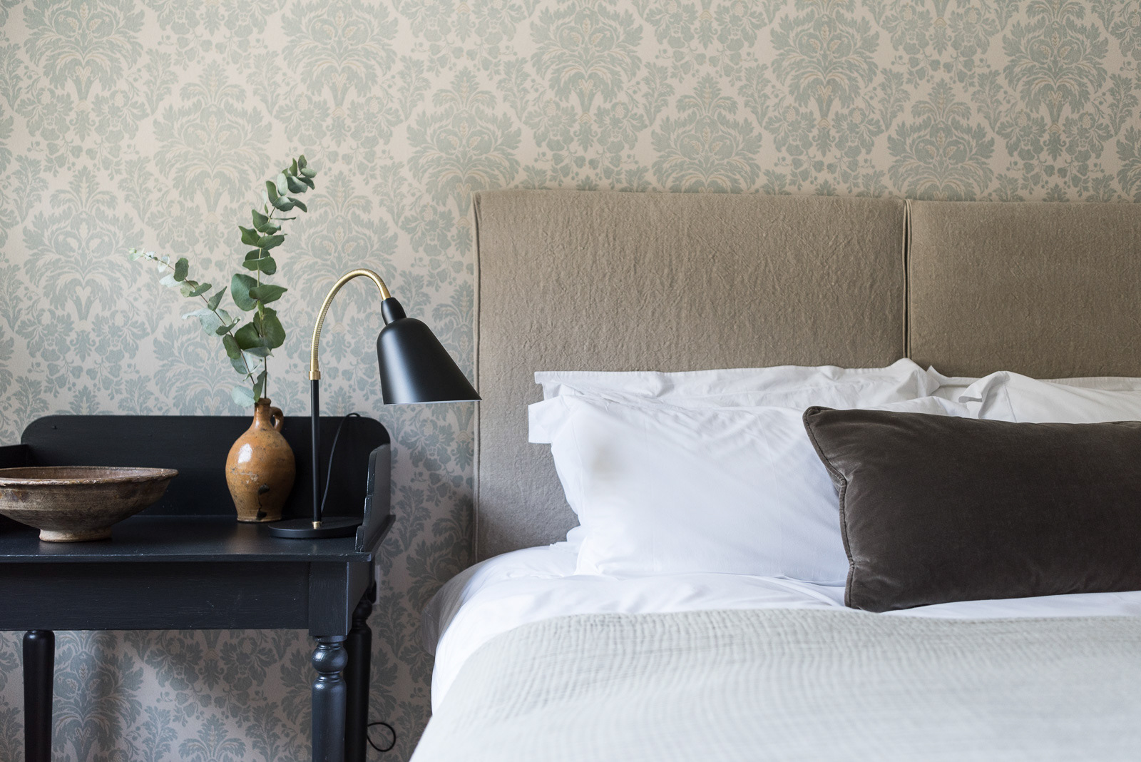 Bedroom - Shooting for Kinloch Lodge in Scotland - photo Martin Kaufmann