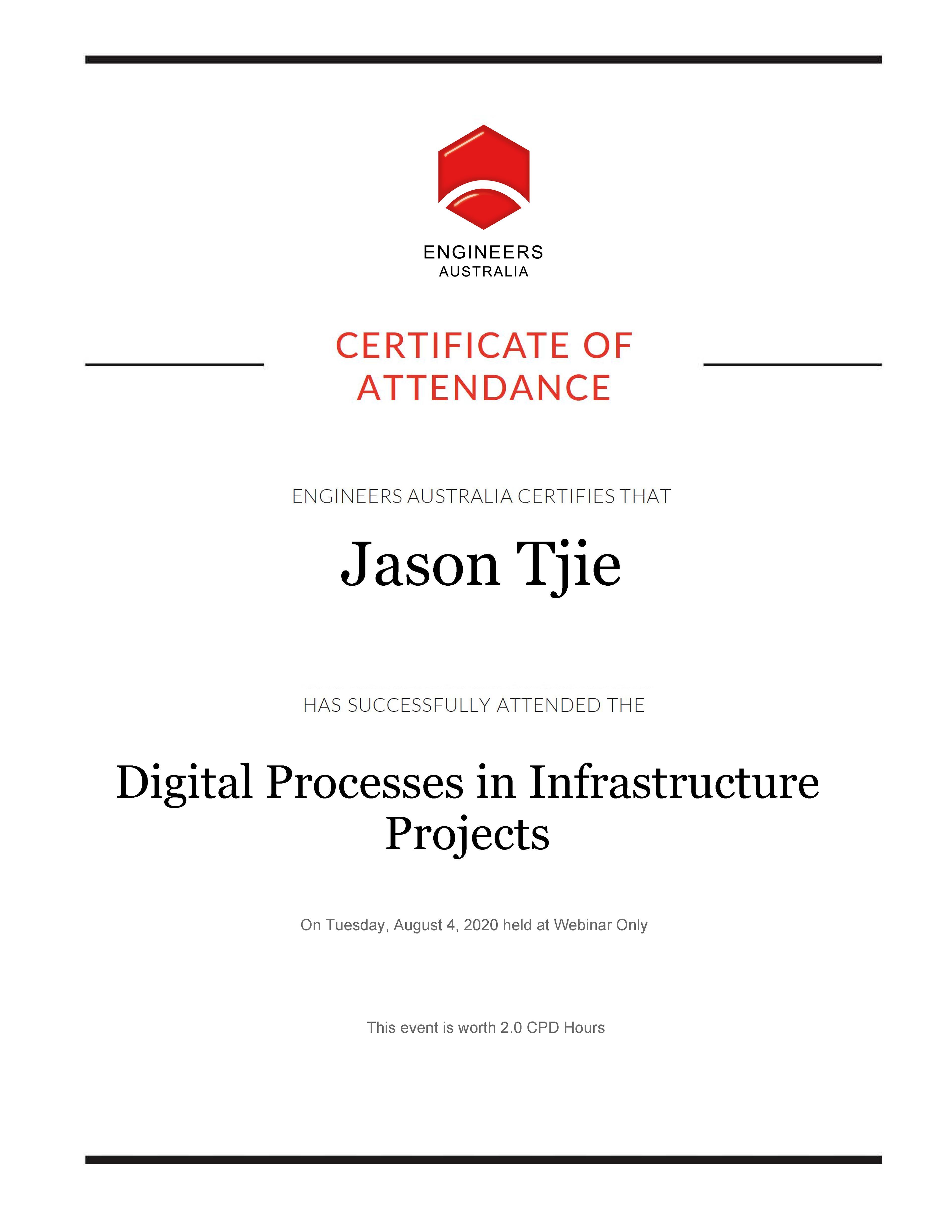 Digital Processes in Infrastructure Projects