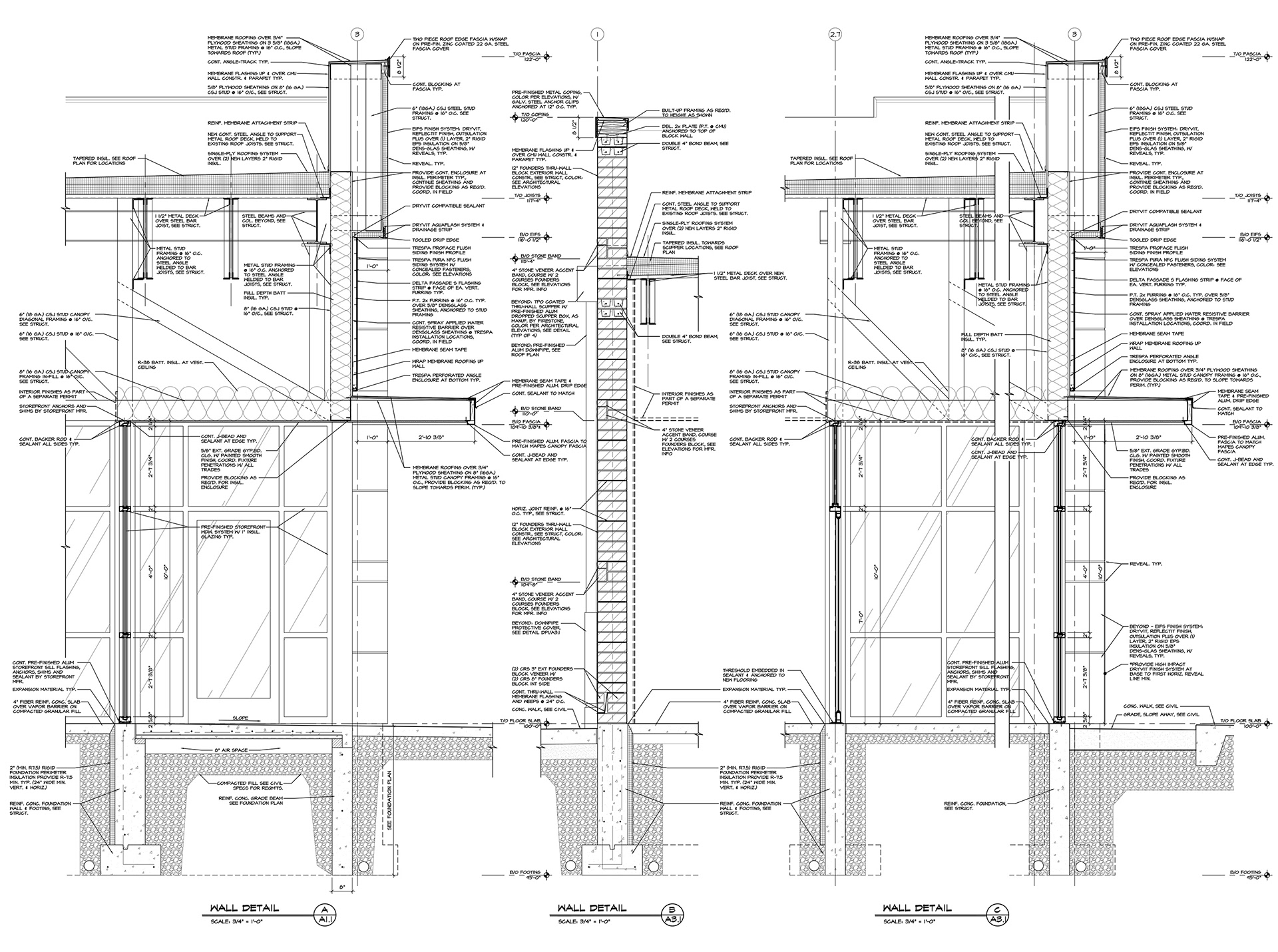 CD Exterior - Wall Details