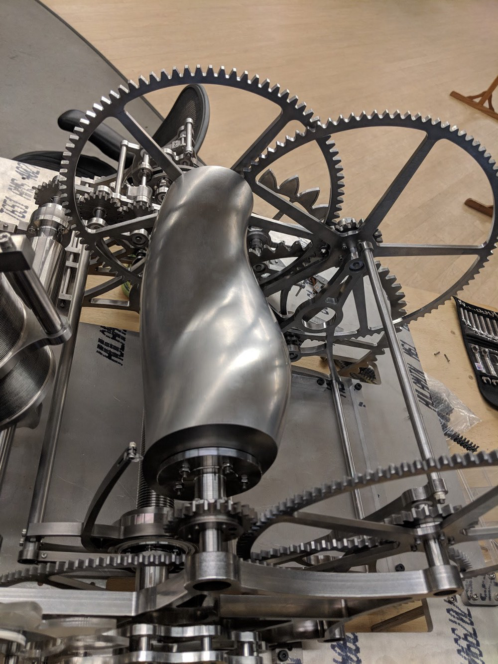 Model of Prototype 2 - showing the scale of Project.