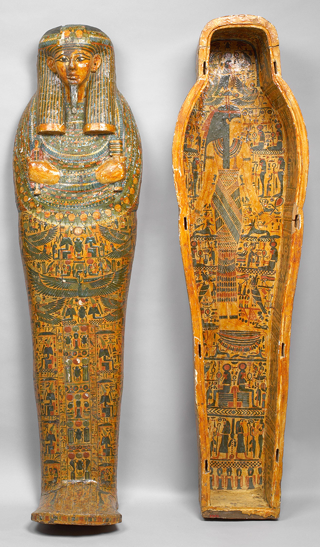 Inner coffin of Nes-pauti-taui © KHM Museum Association