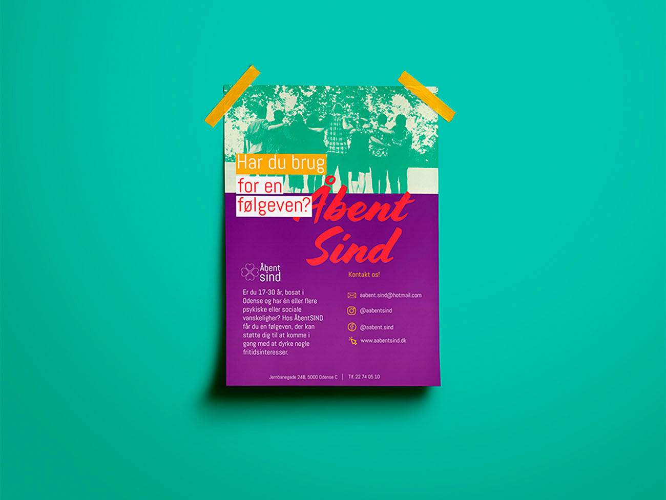 Åbent Sind - flyer