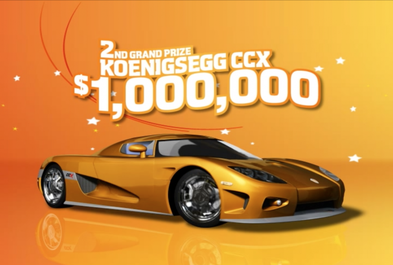 Clayton Kropp Design Cash and Cars Lottery
