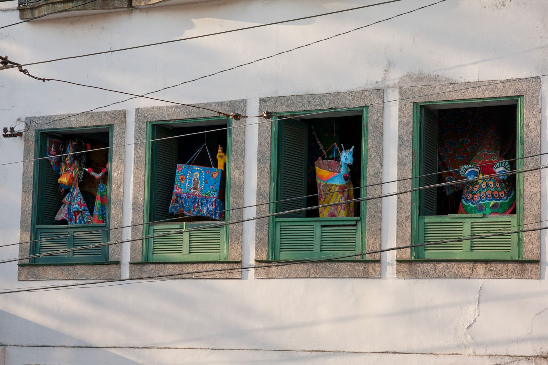 Art in Santa Teresa neighbouhood, "open doors" weekend